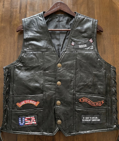 Veteran Biker Vest