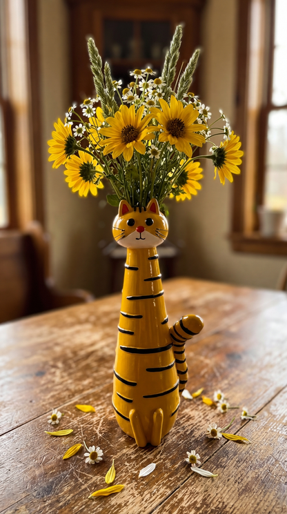 SIlly Cat Plant Pots
